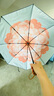 蕉下（beneunder）防紫外线遮阳伞三折双层黑胶晴雨伞防晒伞BM664花椿 实拍图