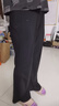 浪莎微喇防晒裤女夏季薄款2025年新款休闲裤高腰显瘦凉感速干阔腿裤 黑色 小个子【UPF50+凉感速干】 M 【推荐96-110斤】 实拍图