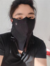 Babysir防晒口罩女遮脸防晒面罩夏季护颈护眼角开车户外防紫外线口罩黑色 实拍图