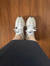 NEW BALANCE NB327官方秋冬休闲鞋男鞋女鞋情侣舒适增高鞋百搭潮流厚底运动鞋 米灰色/白色 MS327FE 38 (脚长23.5cm) 实拍图