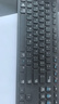 联想（Lenovo）KM210键盘鼠标套装 有线键鼠套装 全尺寸商务办公  笔记本电脑键盘台式机一体机 黑色 实拍图