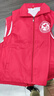 蓝之旺 志愿者马甲定制logo 工作服订制广告义工马夹男背心党员衣服定做 经典双层红色 2XL 实拍图