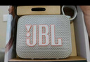 JBL GO4 音乐金砖四代 蓝牙音箱 户外便携音箱 电脑音响 jbl go4 iphone16pro适用 礼物小音箱 月光白 实拍图