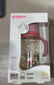 贝亲（Pigeon）双把手PPSU奶瓶 第3代 330ml-胡桃夹子 LL号 9个月以上  AA224 实拍图