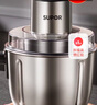 苏泊尔（SUPOR） 绞肉机 绞肉机家用小型多功能大容量料理机蒜泥神器搅肉机绞馅机辅食机大容量 【便捷把手】2.2升双刀配置 2.2L 不锈钢 实拍图