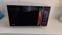 美的（Midea）微波炉 小型迷你平板速热 智能菜单 电子除味杀菌 EM7KCGW3-NR 实拍图