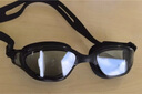 美津浓（MIZUNO）泳镜男高清大框防水防雾近视眼镜女专业防漏不勒游泳装备B60黑500 实拍图