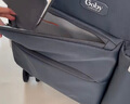 Goby果比拉杆包小型轻便登机箱电脑手提包两用防水旅游箱多口袋行李箱 星耀黑 16英寸可登机(带电脑夹层） 实拍图