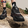 FILA 斐乐TREK老爹鞋男鞋新款休闲鞋时尚复古运动鞋跑鞋 黑/南极灰-BD 39 实拍图