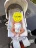 babycare头等舱婴儿推车高景观遛娃神器轻便可折叠可坐躺双向溜娃 火舞白 实拍图