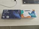 爱马斯（AMMEX） 一次性手套丁腈手套中码100只防护橡胶厨房家务清洁洗碗餐饮手套 实拍图