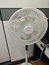 美的（Midea）【幸运草安睡风扇1S】直流变频轻音家用立式声控电风扇柔风落地扇台式桌面大风量一级能效抗菌电扇 实拍图