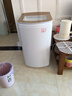志高脱水机单甩干脱水机干桶甩干机小型迷你家用甩干桶出租房宿舍大容量单杠脱水桶烘干一体机以旧换新 12公斤【玻璃盖加厚不锈钢桶杀菌款】三年免费换新 实拍图