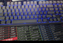 狼蛛（AULA）  F99Pro客制化机械键盘gasket结构全键热插拔有线蓝牙无线三模连接办公键盘电竞游戏专用 F99 Pro 浅光星辰-TTC烈焰紫轴V2 实拍图