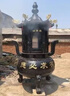祠堂景区室外铸铁寺庙香炉纯铜六龙柱圆形户外经炉宝鼎复古炉 实拍图
