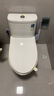 恒洁（HEGII）马桶561 超旋风大冲力虹吸式家用节水坐便器HC0561DT-A-400 实拍图