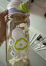 babycare儿童双饮水杯二合一户外运动吸管杯水壶上学大容量PPSU-满杯600ml 实拍图