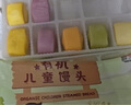 九洲丰园有机儿童馒头520g（20个）宝宝早餐食品半成品冷冻儿童早饭面点 实拍图