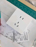 公牛（BULL）明装大板开关插座 G59系列 正五孔插座  G59Z223 实拍图