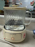 九阳（Joyoung）净萃养生壶迷你家用全玻璃煮茶器 轻音炖煮 1L办公室0金属0胶水恒温烧水壶 WY103 实拍图