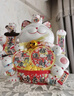 侑家良品 招财猫自动摇手发财猫客厅摆件店铺开业礼品乔迁礼物  12寸大号 实拍图