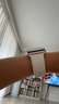 Apple/苹果 Watch Series 10 智能手表GPS款46毫米玫瑰金色铝金属表壳淡桃粉色运动型表带S/M MX293CH/B 实拍图