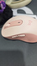 罗技（Logitech）优选系列M650无线蓝牙鼠标 办公蓝牙静音鼠标Mac苹果ipad鼠标人体工学双模鼠标大小手可选男女通用 M650中小手 粉M（M750入门款） 实拍图