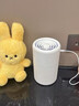 京川旭空气净化器家用净化空气清新去烟味小型净化器除异味除甲醛负离子 白色【活性炭过滤】（无过滤芯） 米白色丨净化甲醛丨母婴适用 实拍图