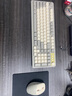 前行者V1蓝牙无线键盘鼠标套装机械手感静音三模男女生办公高颜值键鼠便携电脑笔记本平板iPad手机通用 奶油灰-三模键鼠套装【无线/蓝牙/有线】 实拍图