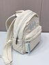 Lee高颜值迷你小背包女轻便旅行双肩包初高中生大学生百搭通勤书包 米灰色（小号/可放9.7寸ipad） 实拍图