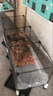 蔻丝小鸡笼子家用养鸡笼特大号鸡舍带粪盘芦丁鸡专用加密雏养殖鸡鸭笼 加深特大号【147_47_47】带轮款 7件套：扫帚+草窝+超值5件套 实拍图