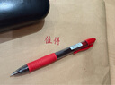 百乐（PILOT）G-2啫喱笔子弹头按动中性笔签字笔 学生考试成人办公水笔 BL-G2-7 0.7mm红色  实拍图