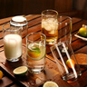 Ocean泰国进口果汁杯家用玻璃水杯 创意啤酒饮料牛奶直身高杯305ML6只 实拍图