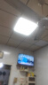 工百利 集成吊顶灯 led平板灯办公室超薄高显色铝扣板面板灯 600*600 60W 高亮款（喷白框） 实拍图