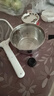 不锈钢奶锅不粘锅小奶锅无涂层热牛奶煮泡面宝宝辅食锅小汤锅 单柄加厚带盖 18cm 实拍图