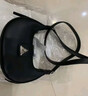 CHARLES&KEITH三角扣新月包腋下包单肩包包女包女友生日礼物CK2-50271205 Noir黑色 S 实拍图
