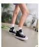 匡威（Converse）All Star Lift夏季女高帮帆布经典厚底鞋黑色560845C 560845C/黑色 （推荐选大半码） 40 实拍图