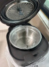 美的（Midea）【国家补贴】0涂层精钢厚釜电压力锅5L双胆全自动智能预约家用煲汤煮饭电饭煲C5856G高压锅4-6人 实拍图