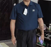 BLUE LITTLE WHITE男士西裤修身免烫商务职业正装西裤男黑色青年上班族工装直筒裤 黑色X-01 M (100-120斤) 实拍图