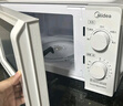 美的快捷微波炉 家用小型 700W大火力 黄金容量20L 360°均匀加热 简易旋钮操控 易清洁 M1-L213B 经典款 实拍图