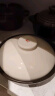 康舒砂锅家用炖锅燃气耐高温干烧煲仔饭浅锅商用煤气灶专用砂锅陶瓷煲 耐热古砂锅组合装2500ml+ 1100ml 实拍图