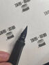 LAMY凌美(LAMY)钢笔 safari狩猎系列 磨砂黑单只装德国进口 0.38 送礼 磨砂全黑 龙骨盒EF尖防伪可查 实拍图