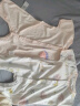 舒贝怡2件装婴儿衣服夏季薄款新生儿连体衣短袖哈衣儿童爬服粉色80CM 实拍图