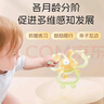 马博士曼哈顿手抓球牙胶婴儿玩具曼哈顿球宝宝硅胶牙咬胶可啃咬 绿色 实拍图