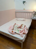 瑶颖 床铁艺床简易铁架床1.5米双人床出租房卧室宿舍铁床YYC05 【京仓发】1.5*2米白色-排骨架 实拍图
