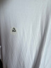 杰克·琼斯（JACK&JONES）25年男装T恤男夏季T恤舒适男士短袖凉感多色上衣纯色水洗不易走形 A06白色 2XL 实拍图
