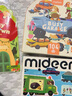 弥鹿（MiDeer）拼图纸质早教玩具3-6岁儿童礼物手提礼盒拼图-交通104PCS家居装饰 实拍图