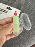 babycare手指套牙刷婴儿卡通儿童硅胶软毛宝宝乳牙牙刷清洁器2个装 鳄+狗 实拍图