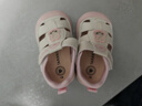 泰兰尼斯夏季凉鞋软底宝宝鞋透气新生婴儿鞋防滑关键鞋白/粉18 晒单实拍图