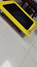 奂萃拖车可折叠小推车拉货手推车搬家平板车带刹车钢板手拉车快递搬运 90*60黄色5寸防尘轻音轮载重1000斤 实拍图